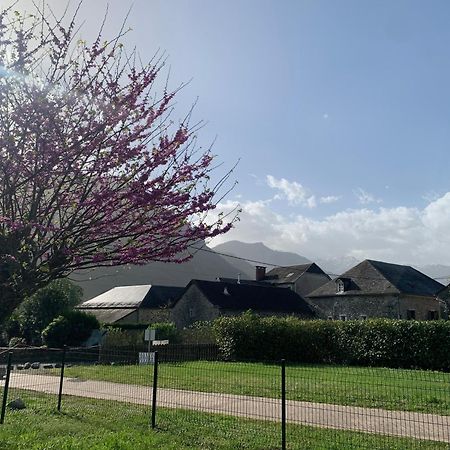La Suite Unique - Le Jardin Sur Les Pyrenees- Vue Panoramique Montagne -Jardin Cloture Prive De 100M2-Parking-Linge De Lit Et Serviettes Compris- Bielle Exterior foto